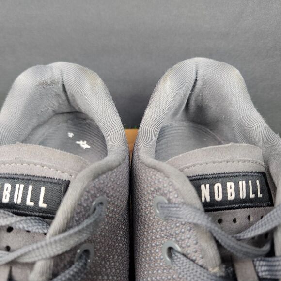 NOBULL Shoes Mens Size 11 Gray Trainer Sneakers Gum Sole CrossFit Athletic main image 3